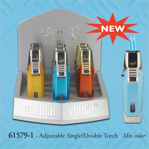 [ITM23062080988098] SCORCH TORCH LIGHTER #61579 BOX OF 9