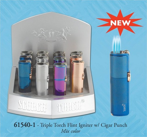 [ITM23062081128112] SCORCH TORCH LIGHTER #61540 BOX OF 12