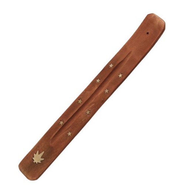 WILD BERRY DESIGN WOOD INCENSE HOLDER 12CT #XWIB
