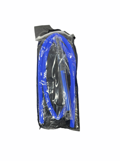 [ITM23062096599659] ZEBRA SILICON HOSE METAL HEAD ASSORTED COLORS