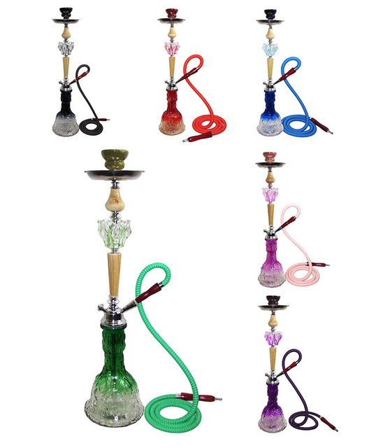 ZEBRA SMOKE CARLOS 1HOSE HOOKAH ASSORTED COLORS