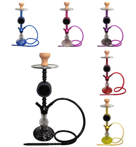 [ITM240720013159] HUSIC 1HOSE J LOBEZ HOOKAH ASSORTED COLORS
