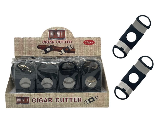 INFINITE PLASTIC CIGAR CUTTER BOX OF 24 #025K