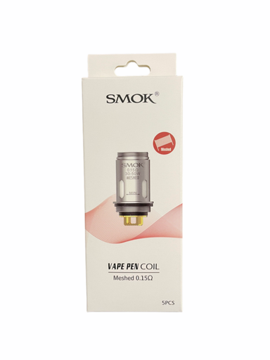 [ITM241120015070] SMOK VAPE PEN MESHED 0.15 COIL 5CT