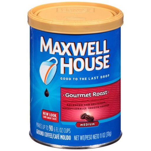 [ITM250621018993] SAFE CAN MAXWELL GOURMET ROAST 11.5OZ