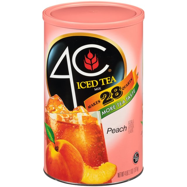SAFE CAN 4C PEACH ICED TEA MIX