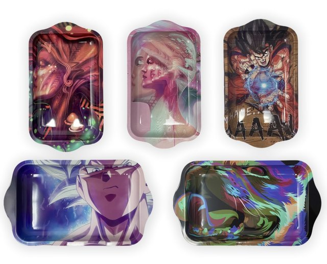 DESIGN HANDLE TRAY WITH 3D MAGENTIC COVER