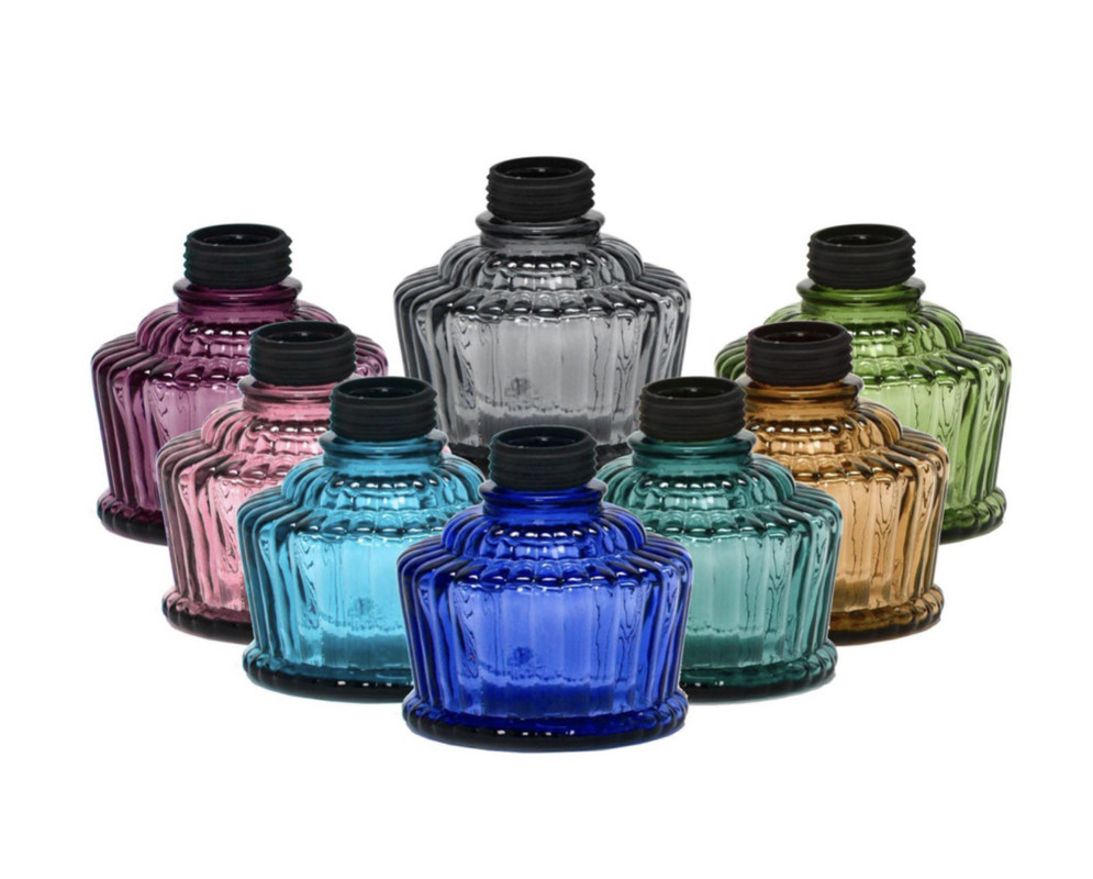 MYA BASE GLASS HOOKAH ASSORTED COLORS