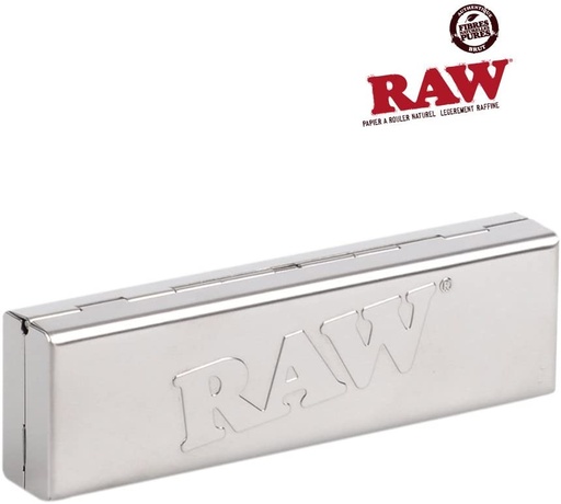 [ITM310820014162] RAW PAPER TIN STAINLESS FITS KING SIZE