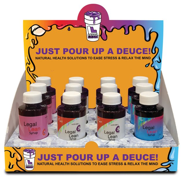 LEGAL LEAN SYRUP ASSORTED FLAVORS BOX OF 12