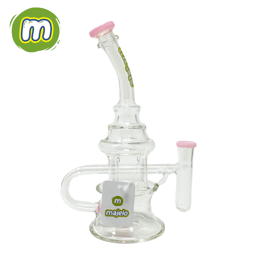 MAJELO GLASS WATER PIPE #MJ43580