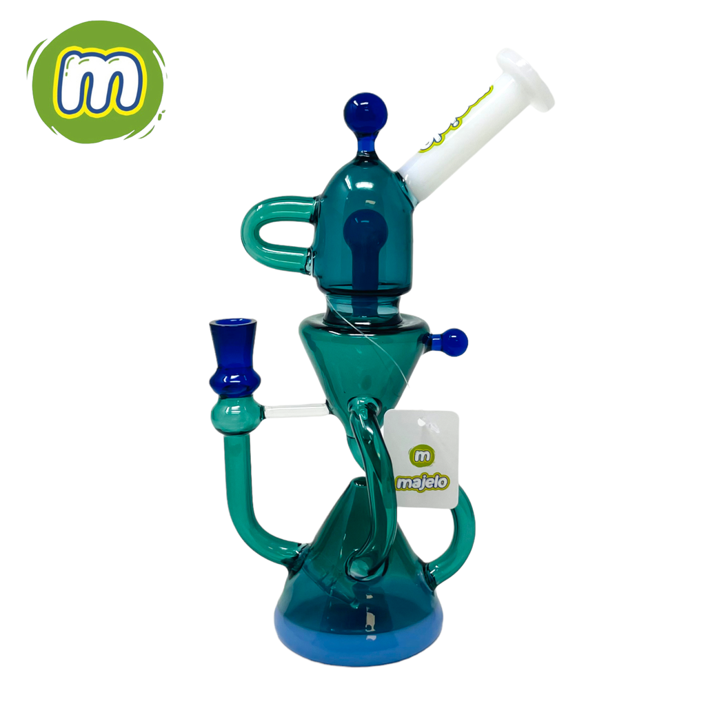 MAJELO GLASS WATER PIPE #MJ44396