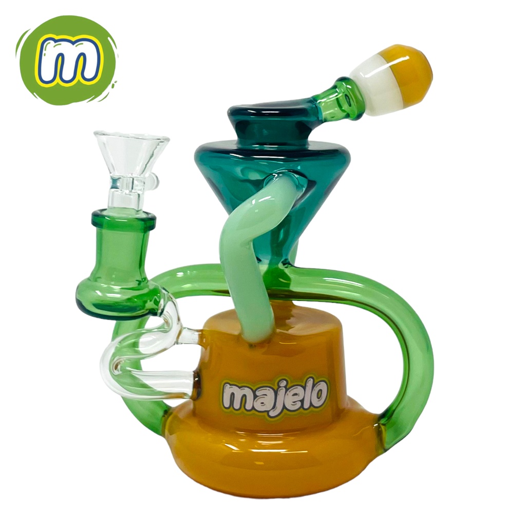 MAJELO GLASS WATER PIPE #MJ44464