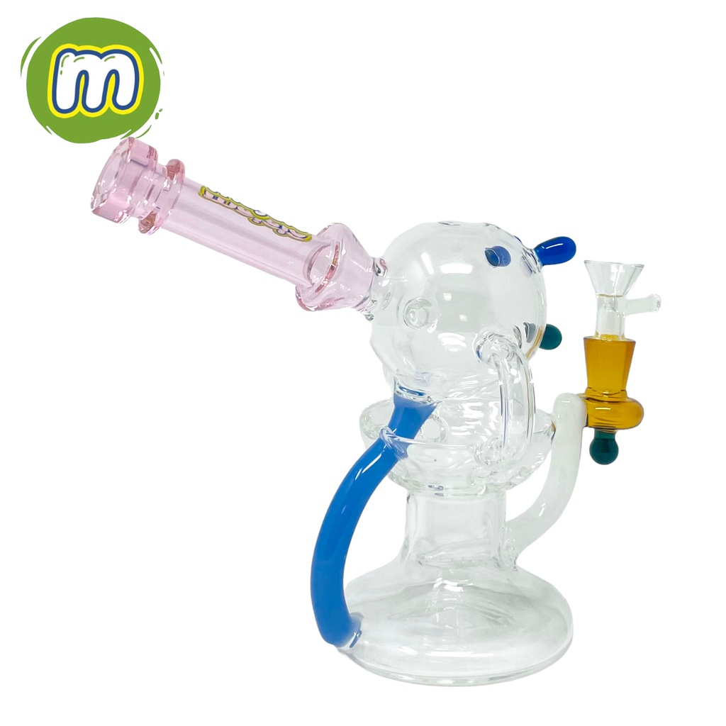 MAJELO GLASS WATER PIPE #MJ44013