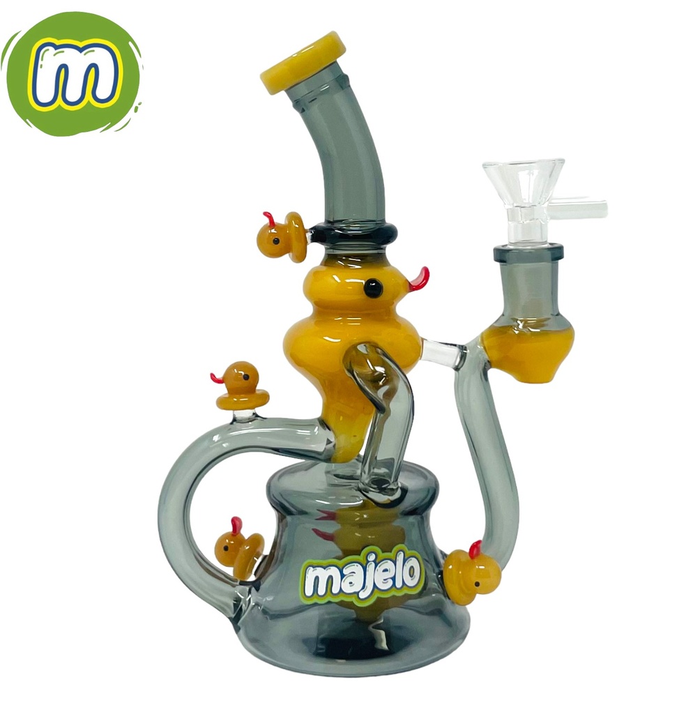 MAJELO GLASS WATER PIPE #MJ44679