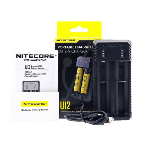 [NITE-08260] NITECORE UI2 DUAL-SLOT BATTERY CHARGER