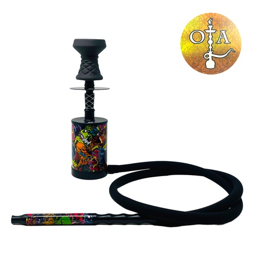 [OLA -07524] OLA GRAVA HOOKAH ASSORTED COLORS