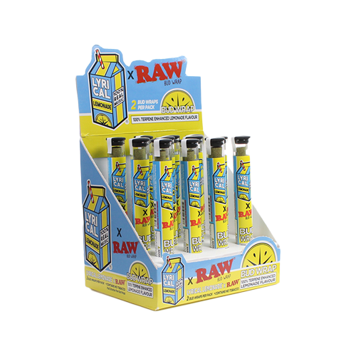 [RAW -07757] RAW X LYRICAL LEMONADE BUD WRAP CONE BOX OF 12