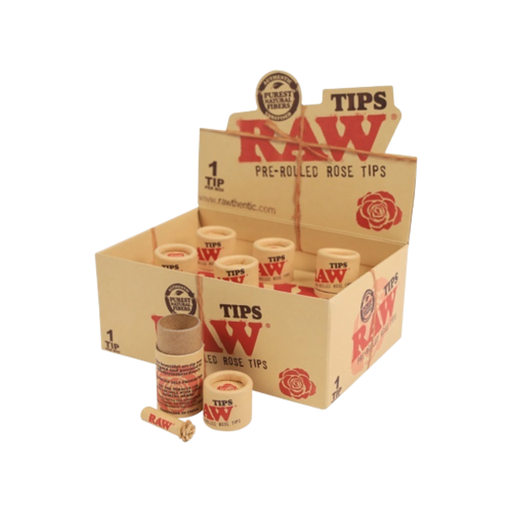 [RAW -08939] RAW PRE-ROLLED ROSE TIPS BOX OF 6