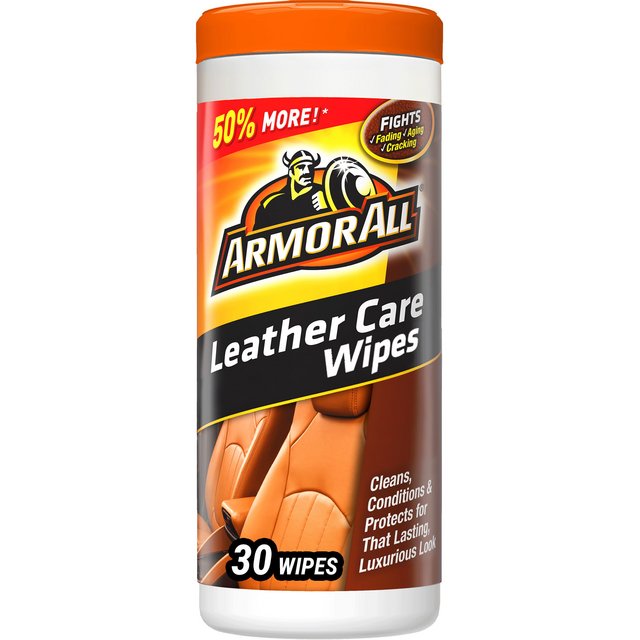 SAFE CAN ARMOR ALL LEATHER CARE WIPES