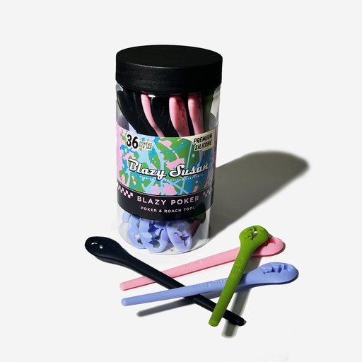 [BLAZ-11483] BLAZY SUSAN CONE PACKER AND ROACH TOOL 36CT JAR