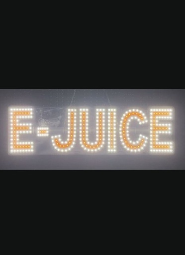[BUS-03349] BUSINESS IMAGE SIGN LED (E-JUICE) DESIGN
