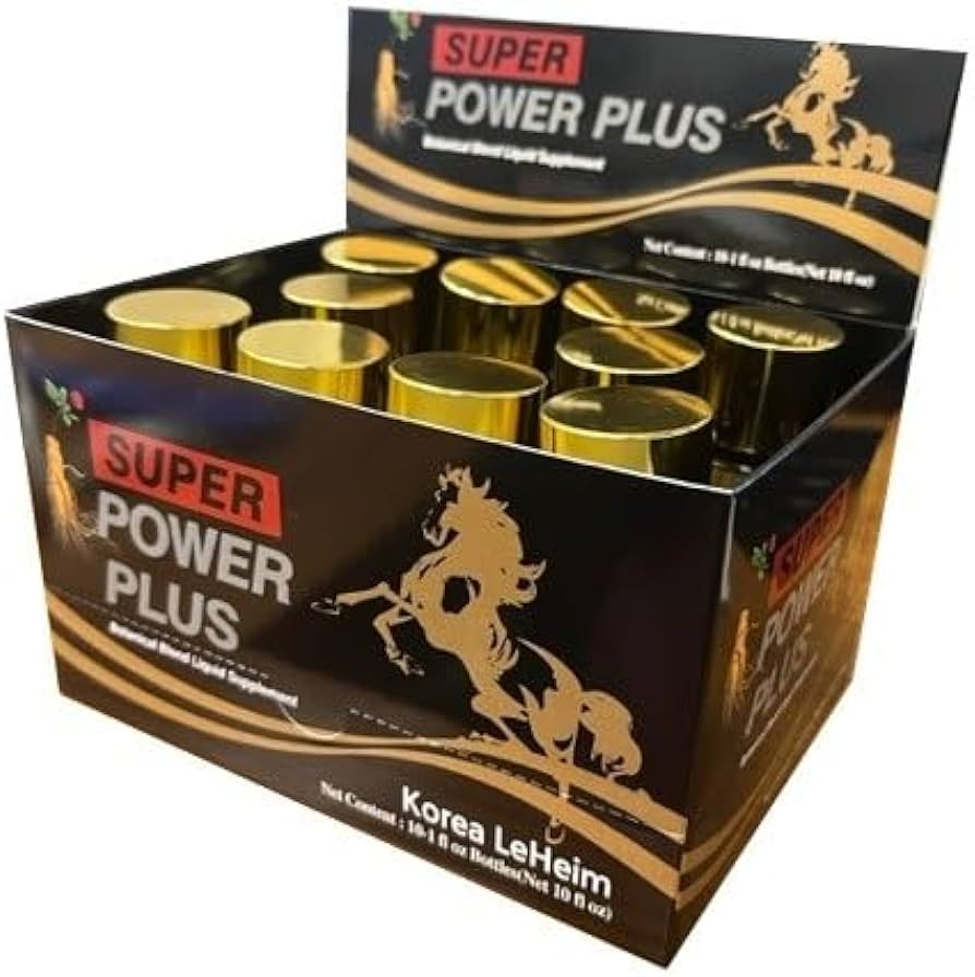 SUPER POWER PLUS BOTANICAL ENHANCEMENT SHOTS BOX OF 10