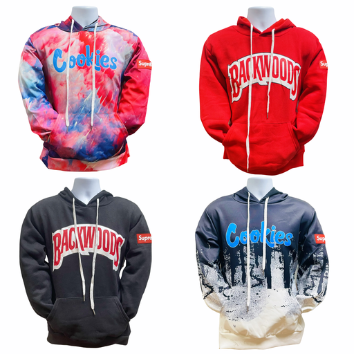 [SUPR-09776] SUPREB HOODIE ASSORTED SIZES AND DESIGNS