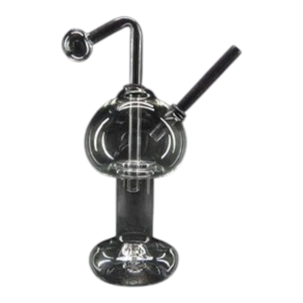 3PC MUSHROOM OIL BURNER WATER PIPE LARGE OB-WPMS3L