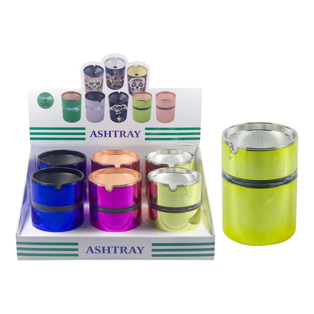 ASHTRAY CUP COLOR ASSORTMENT #ASHTRAY-CUP-S BOX OF 6