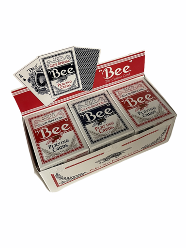 [Temp-HAM-001063] BEE THE CASINO PLAYING CARDS BOX OF 12