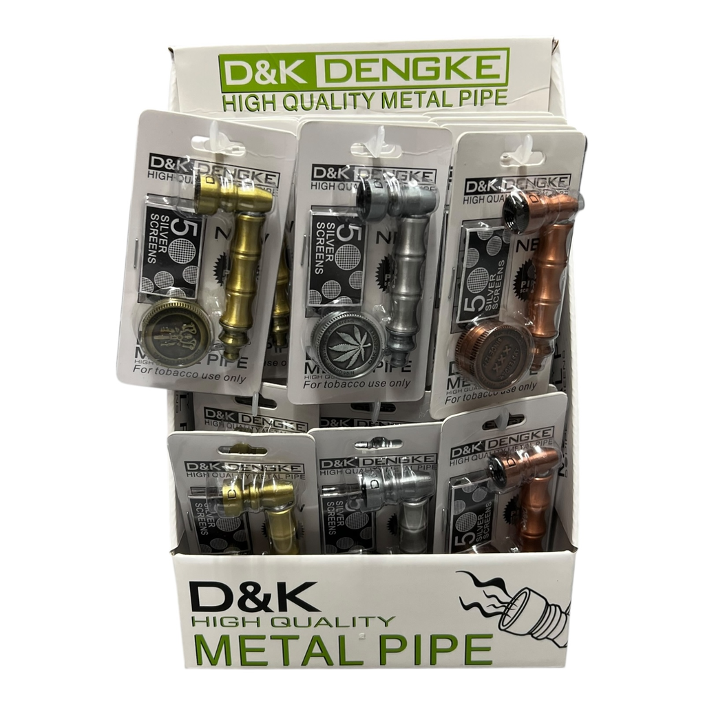D&K DENGKE DK8504A 3 IN 1 SMOKING SET BOX OF 24