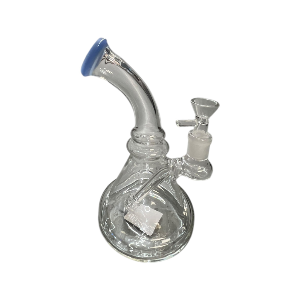 DRIFT GLASS WATER PIPE 7.5" #BT1643 C ASSORTED COLORS