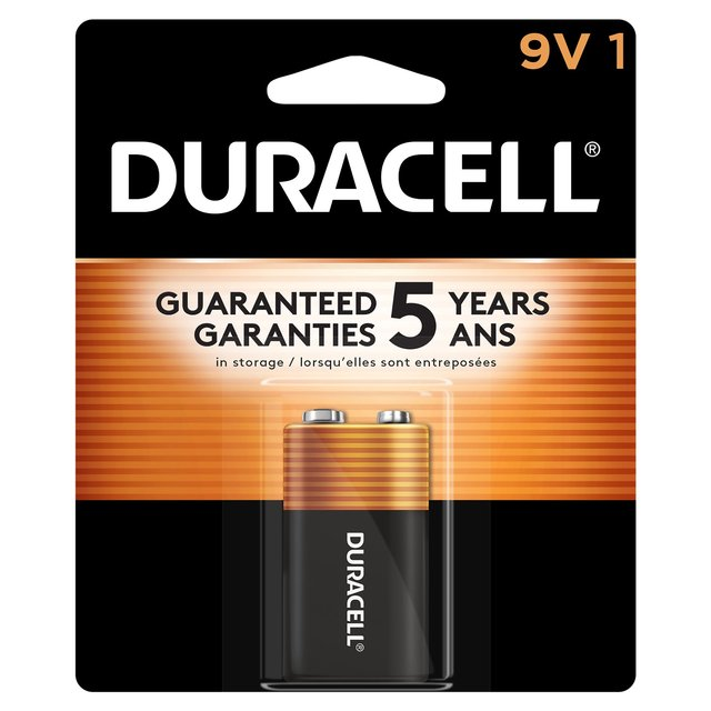 DURACELL 9V BATTERIES 1CT BOX OF 12