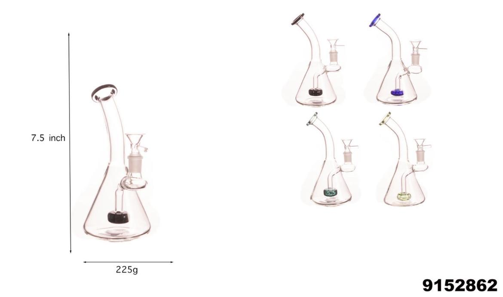 FLOW GLASS WATER PIPE #9152862