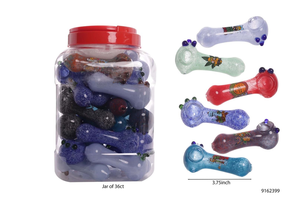 GLASS PIPE LUCKY DESIGNS #9162399 28CT JAR