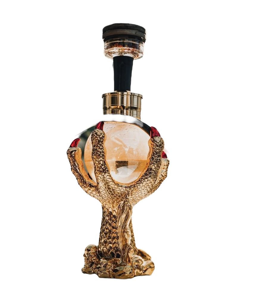 LUXX 4685 ALUMINUM CLAW RESIN HOOKAH