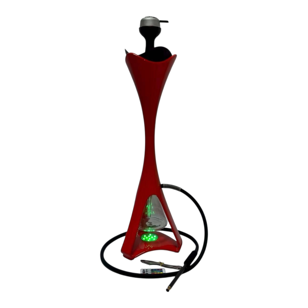 LUXX 4726 INFERNO ALUMINUM RESIN HOOKAH