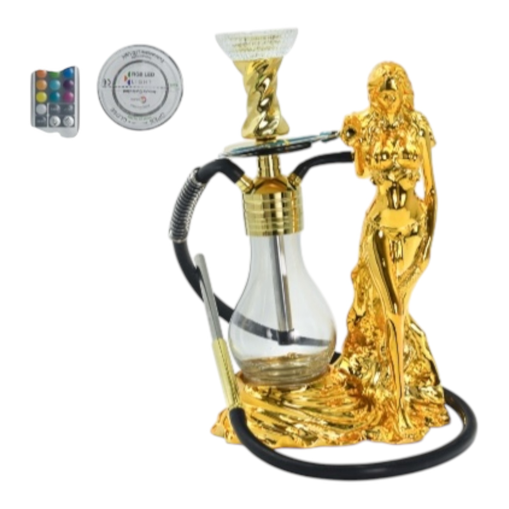 LUXX ALUMINIUM LAME LADY HOOKAH MIX COLORS