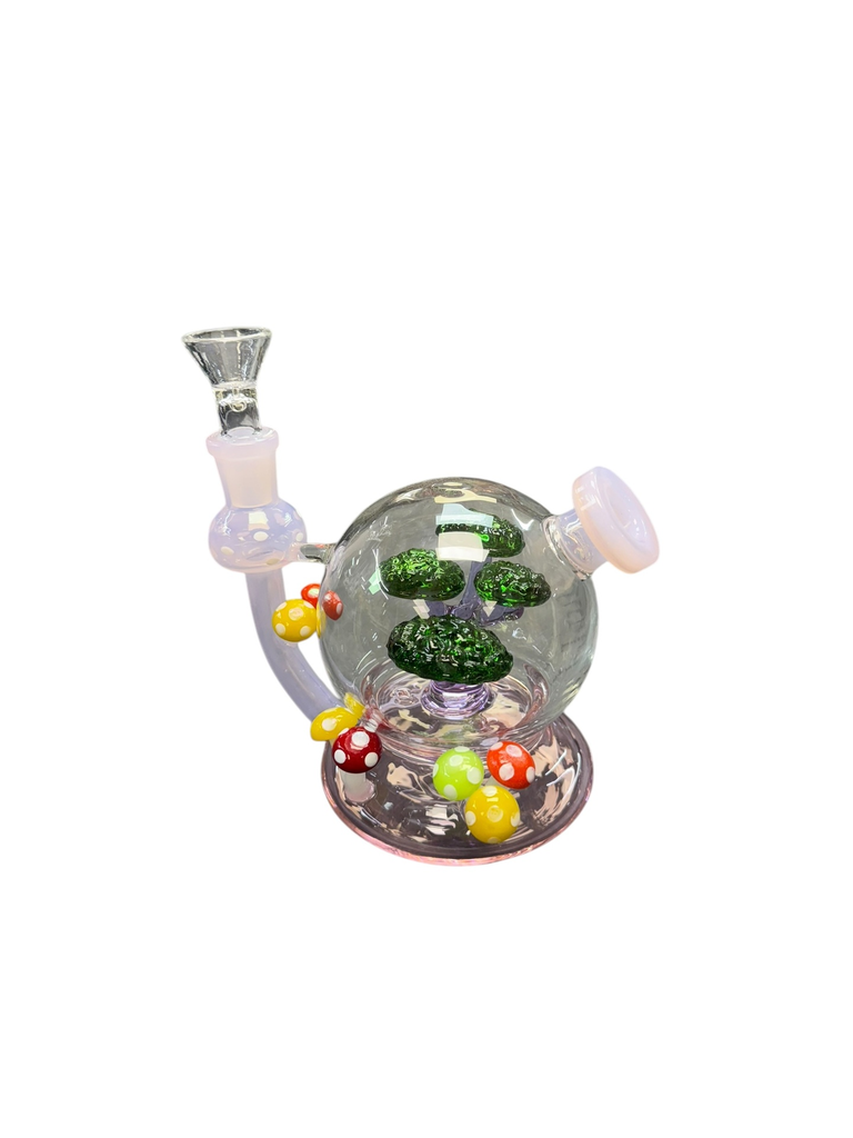 MYSTIC GROVE GLASS WATER PIPE #WCG30-0222 ASSORTED COLORS