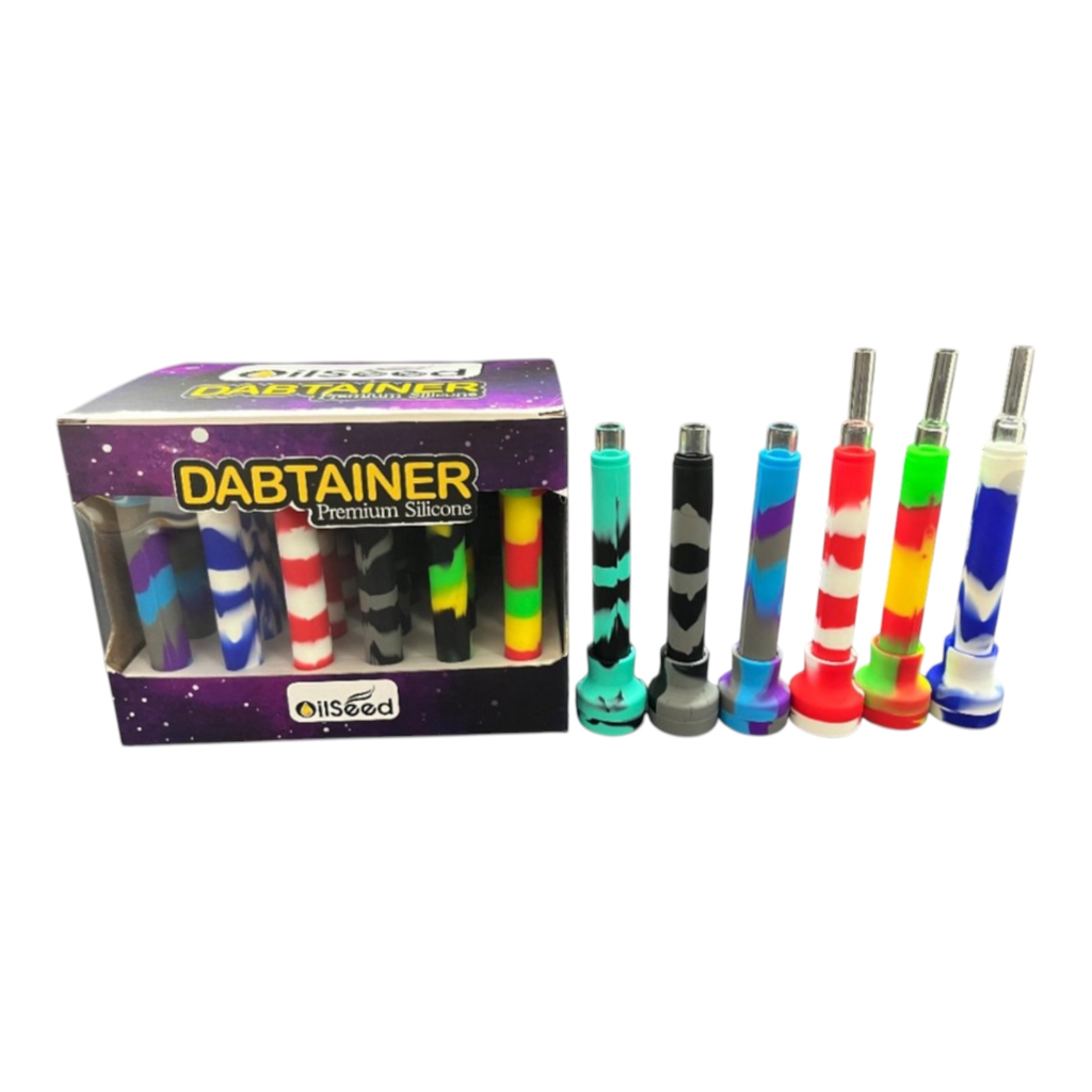 OILSEED DABTAINER PREMIUM SILICONE STRAW #D049 BOX OF 24