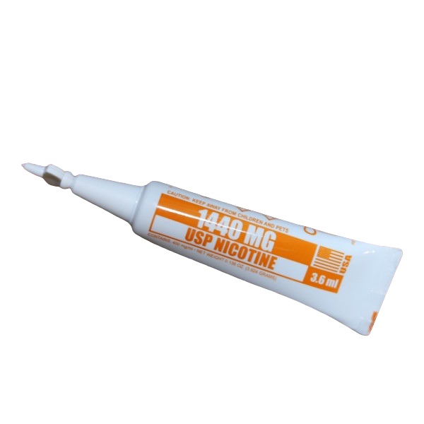 CZAR 1440MG ORANGE NICOTINE TUBES 3.6ML BAG OF 4