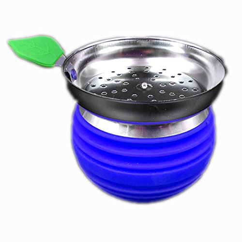 SILICONE APPLE HEAD WITH METAL BURNER ASSORTED COLORS