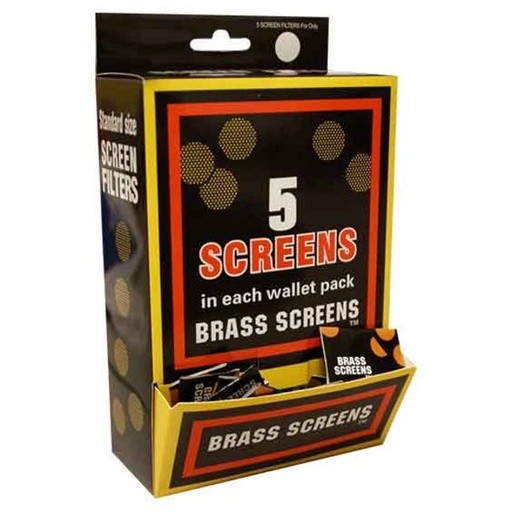 [DOUB-27506] DOUBLE CROSS BRASS SCREENS ORANGE