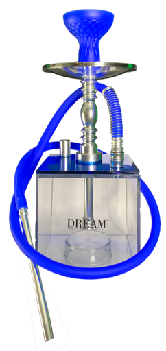 [DRE-01288] DREAM SQUARE HOOKAH ASSORTED COLORS