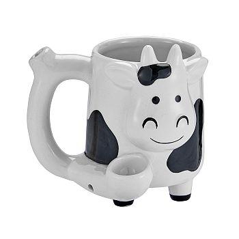 FASHIONCRAFT CERAMIC COW MUG #88090