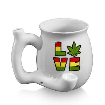 FASHIONCRAFT CERAMIC RASTA LOVE MUG #88187