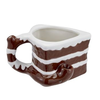 FASHIONCRAFT CERAMIC CHOCOLATE CAKE MUG #88075