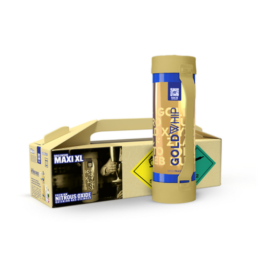 [GOLD-24923] GOLD WHIP MAXI XL NITROUS OXIDE CREAM CHARGER 3000G