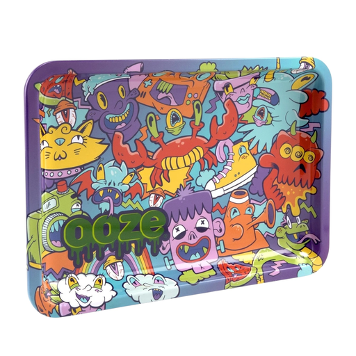 [Temp-HAM-003696] OOZE METAL ROLLING TRAY SMALL